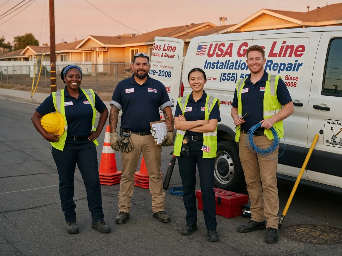 Gas Line Installation company in University Center, MI
